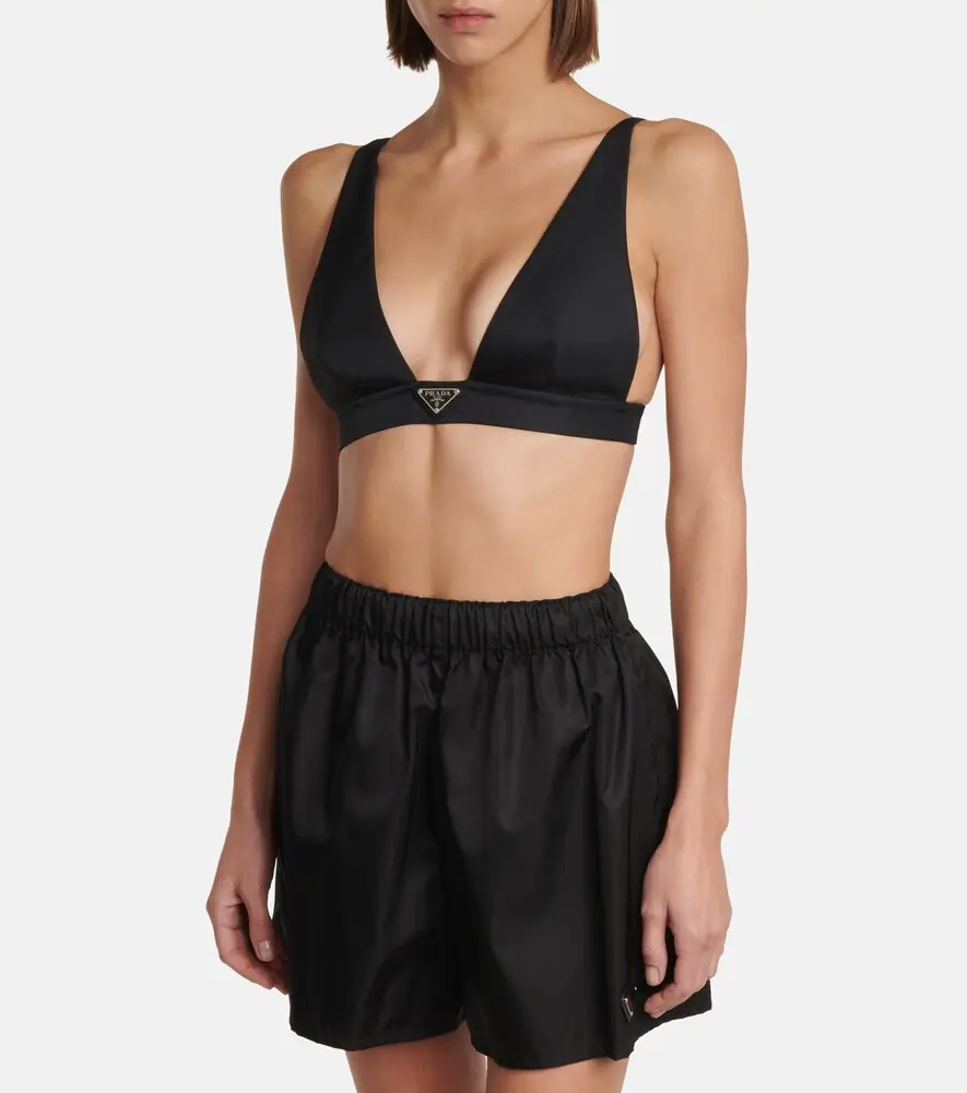Prada Re-Nylon bralette | Thumbnail 3 Prada Re-Nylon bralette | Thumbnail 3