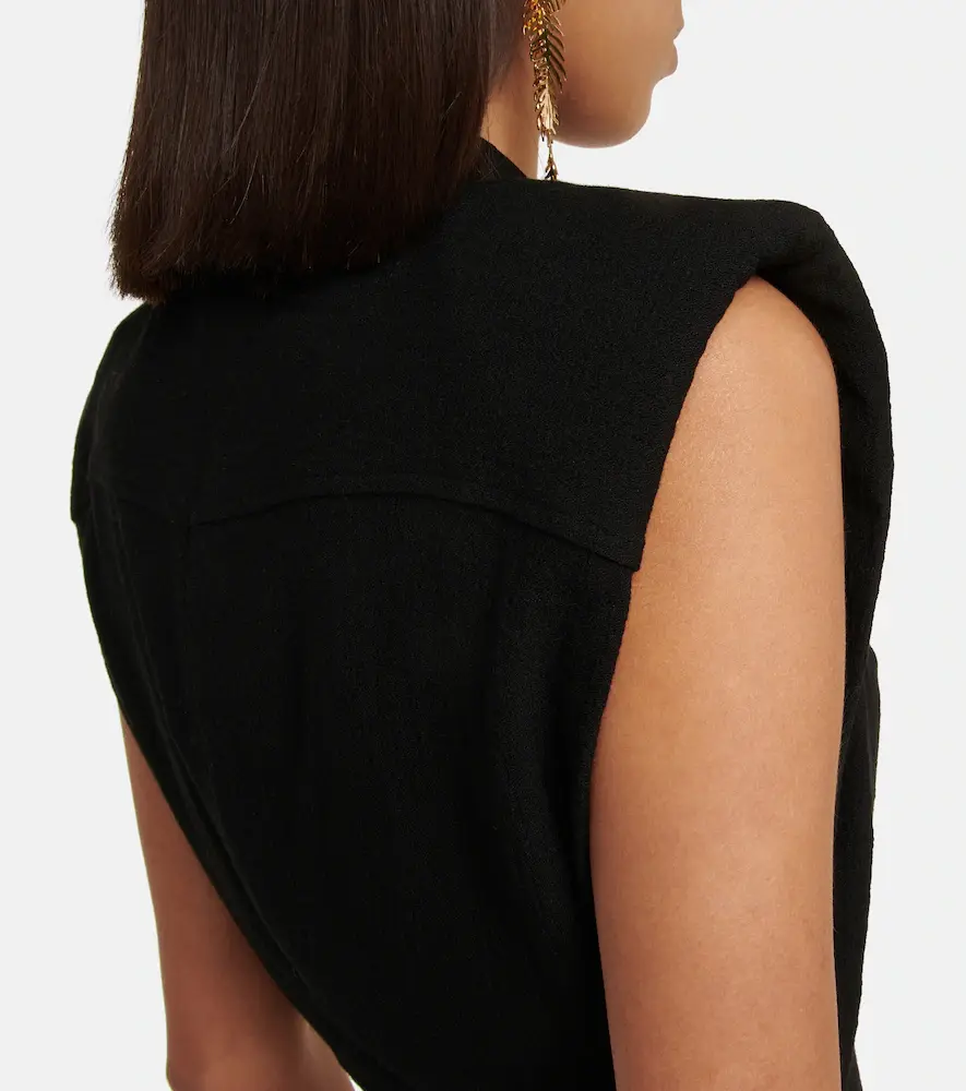 Isabel Marant Rosemay cowl-neck cotton minidress | Thumbnail 4 Isabel Marant Rosemay cowl-neck cotton minidress | Thumbnail 4