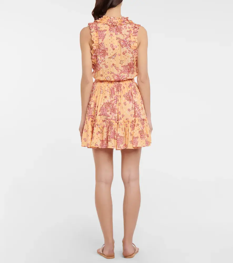 Poupette St Barth Triny printed minidress | Thumbnail 2