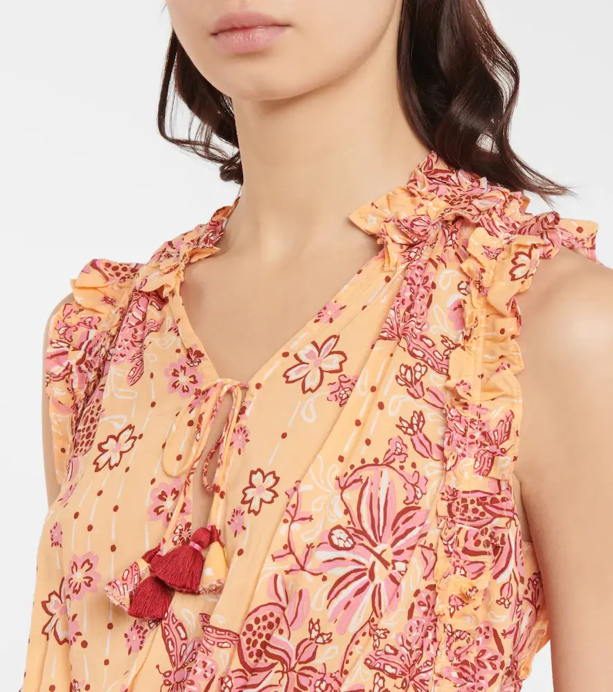 Poupette St Barth Triny printed minidress | Thumbnail 3