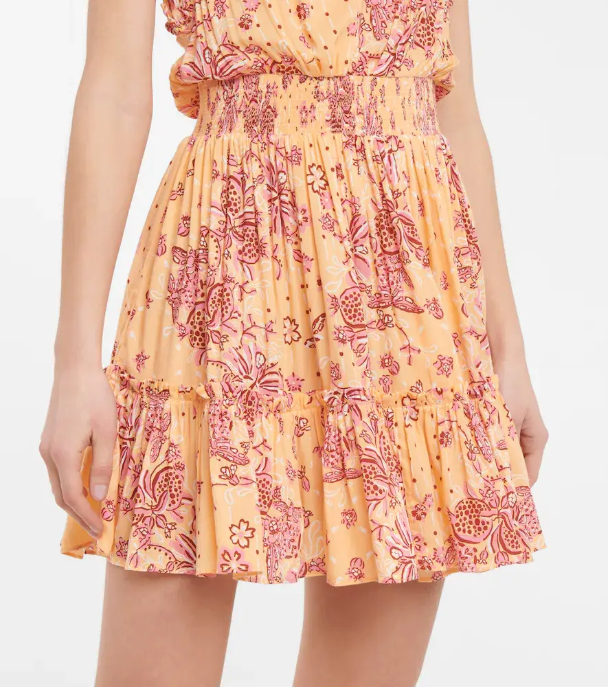 Poupette St Barth Triny printed minidress | Thumbnail 4