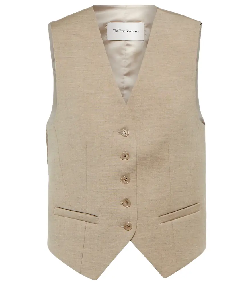 The Frankie Shop Gelso vest | Image 1 The Frankie Shop Gelso vest | Image 1