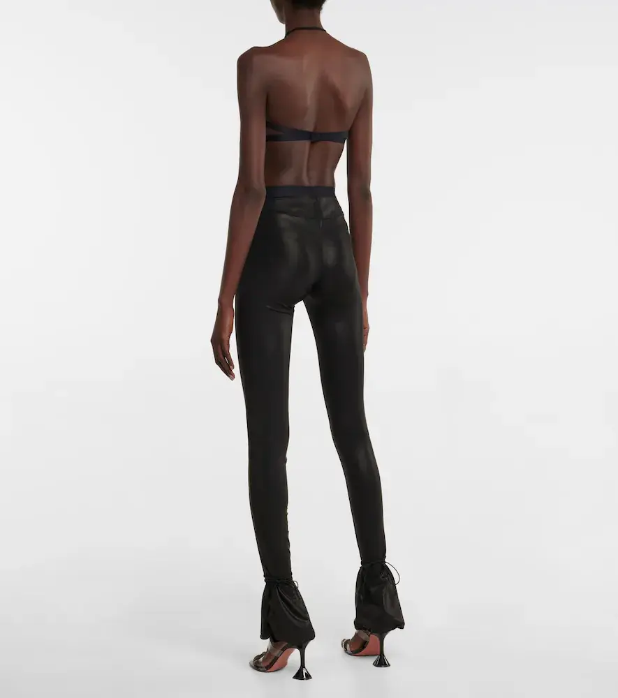 Nensi Dojaka Mesh halterneck bra | Thumbnail 2