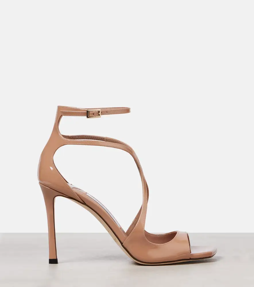 Jimmy Choo Azia 95 patent leather sandals | Thumbnail 2