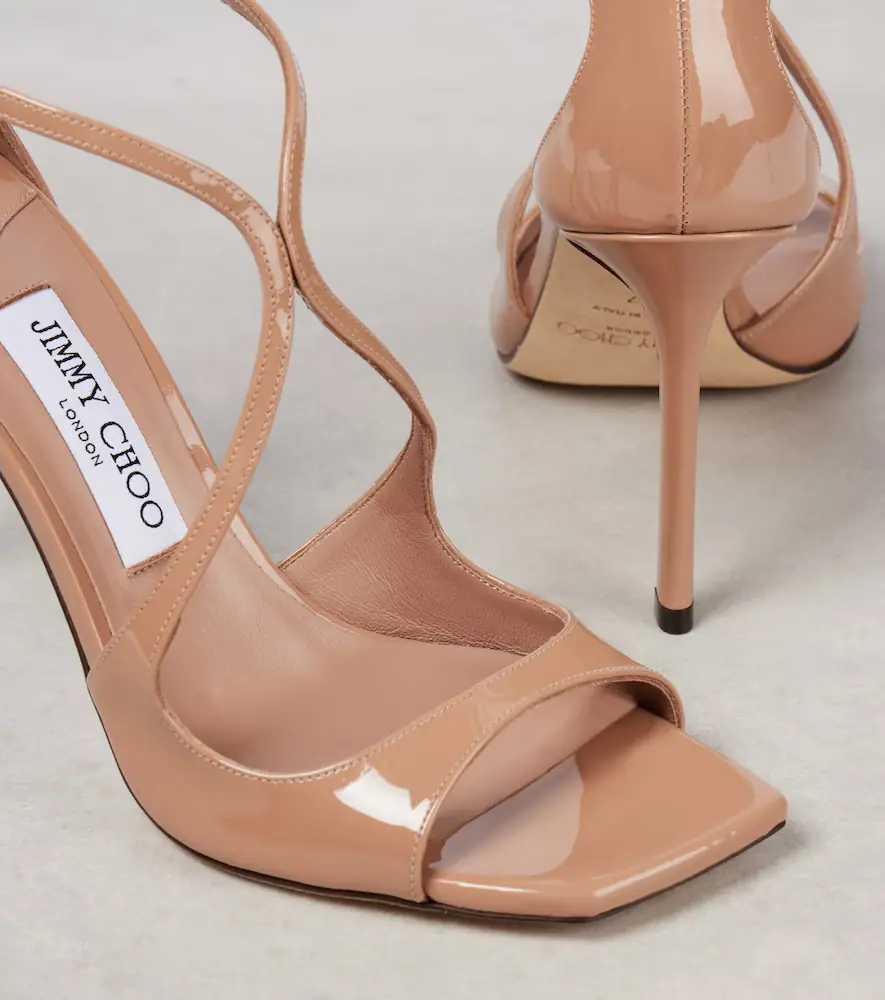 Jimmy Choo Azia 95 patent leather sandals | Thumbnail 4
