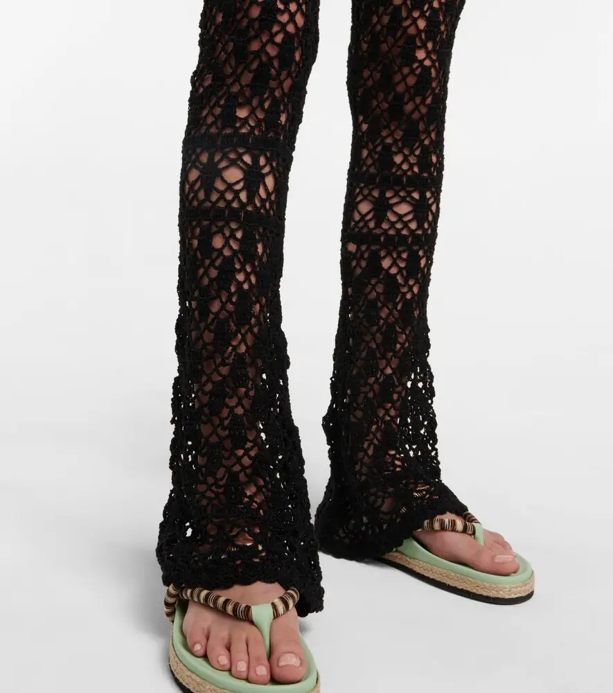 Anna Kosturova Bianca crocheted cotton pants | Thumbnail 5 Anna Kosturova Bianca crocheted cotton pants | Thumbnail 5