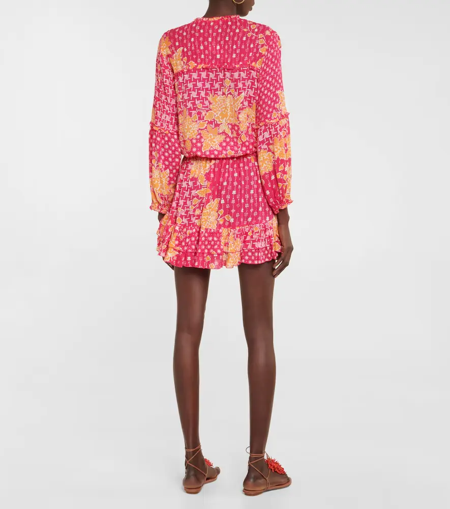 Poupette St Barth Ilona printed minidress | Thumbnail 2 Poupette St Barth Ilona printed minidress | Thumbnail 2