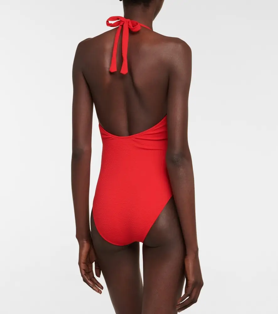 Melissa Odabash Naples halterneck swimsuit | Thumbnail 3