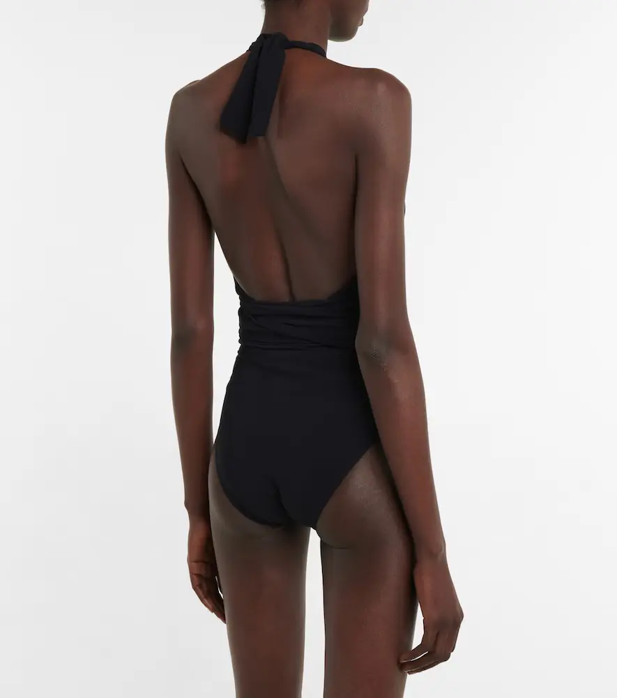Karla Colletto Cutout halterneck swimsuit | Thumbnail 3