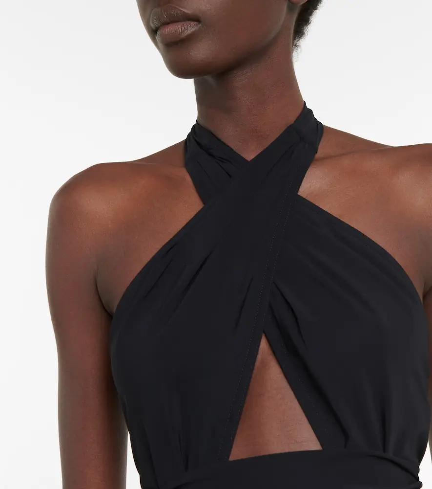 Karla Colletto Cutout halterneck swimsuit | Thumbnail 4