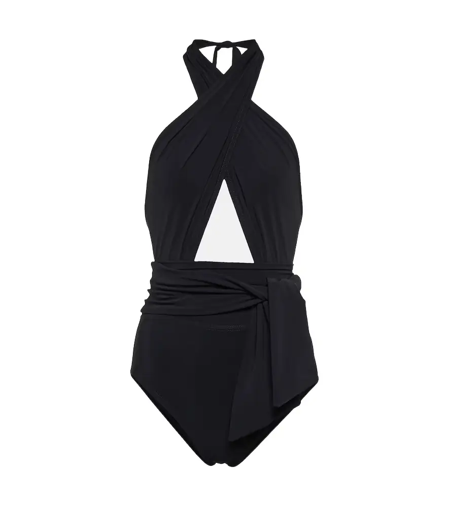 Karla Colletto Cutout halterneck swimsuit | Image 1 Karla Colletto Cutout halterneck swimsuit | Image 1