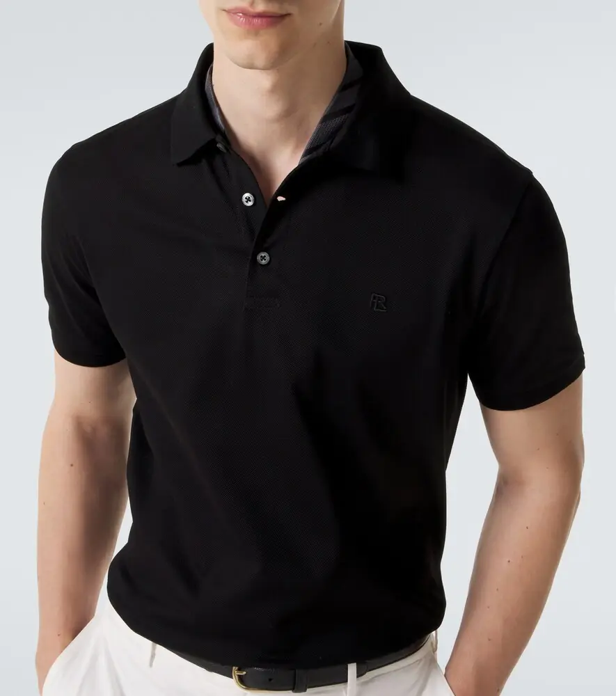 Ralph Lauren Purple Label Cotton piqué polo shirt | Thumbnail 3 Ralph Lauren Purple Label Cotton piqué polo shirt | Thumbnail 3