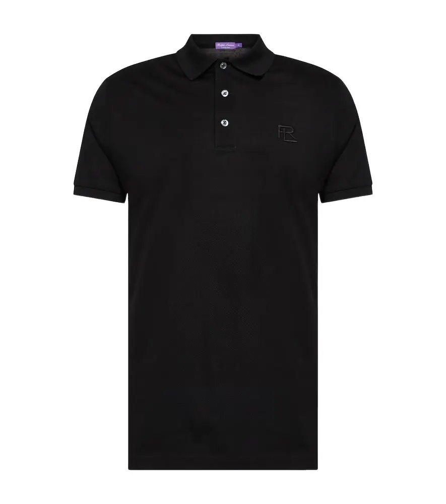 Ralph Lauren Purple Label Cotton piqué polo shirt