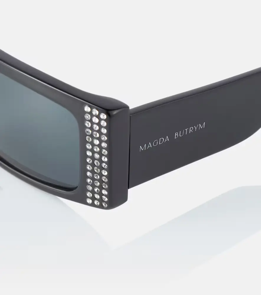 Magda Butrym Crystal-embellished square sunglasses | Thumbnail 4 Magda Butrym Crystal-embellished square sunglasses | Thumbnail 4
