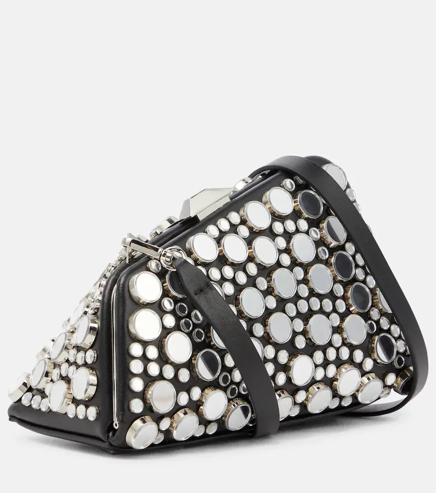 The Attico Midnight Mini studded leather clutch | Thumbnail 3 The Attico Midnight Mini studded leather clutch | Thumbnail 3