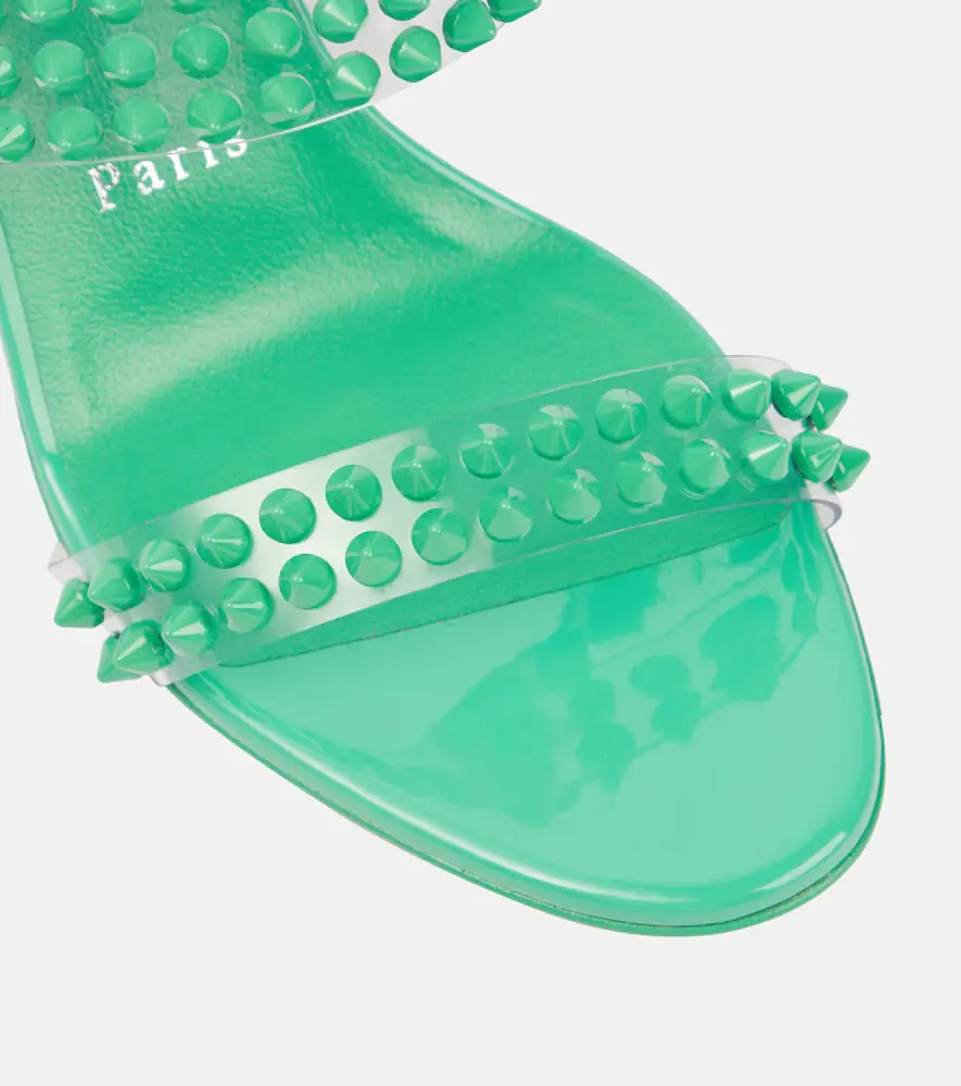 Christian Louboutin Spike Only 85 PVC and leather sandals | Thumbnail 3