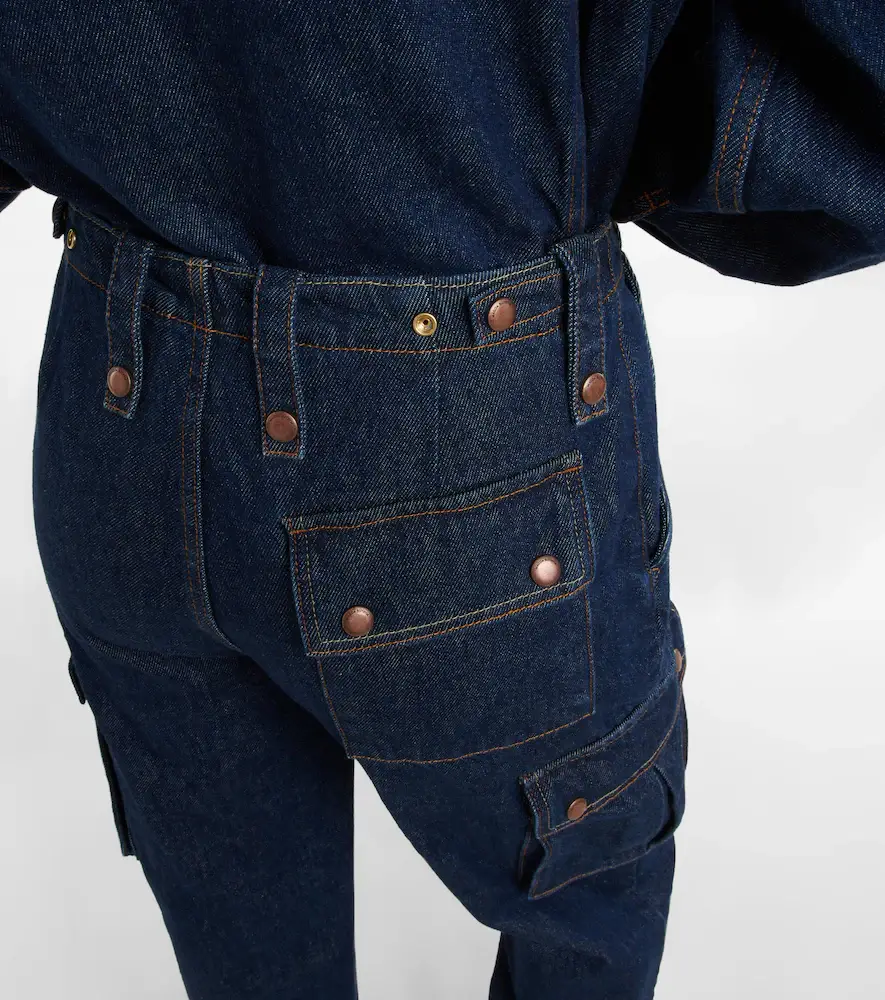 Magda Butrym Mid-rise straight jeans | Thumbnail 4 Magda Butrym Mid-rise straight jeans | Thumbnail 4