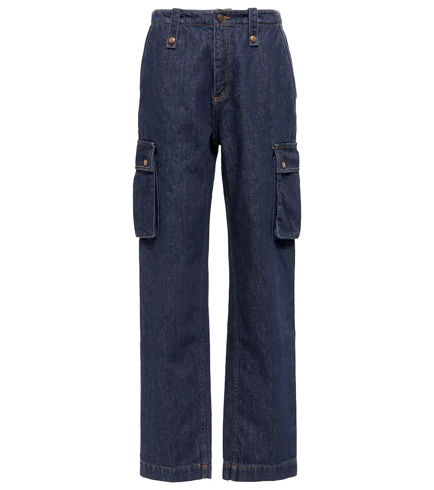Magda Butrym Mid-rise straight jeans