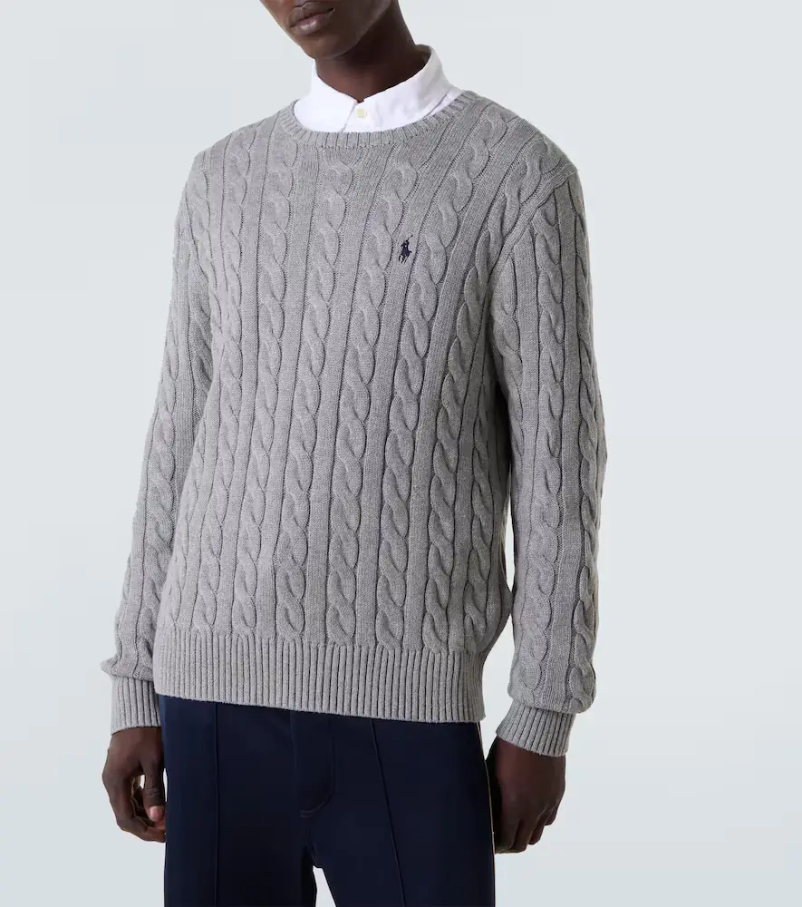 Polo Ralph Lauren Cable-knit cotton sweater | Thumbnail 3