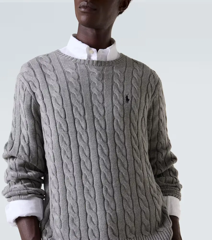 Polo Ralph Lauren Cable-knit cotton sweater | Thumbnail 4