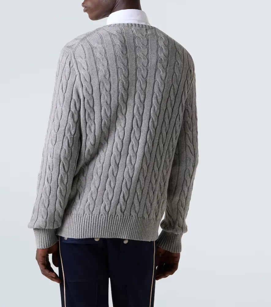 Polo Ralph Lauren Cable-knit cotton sweater | Thumbnail 5