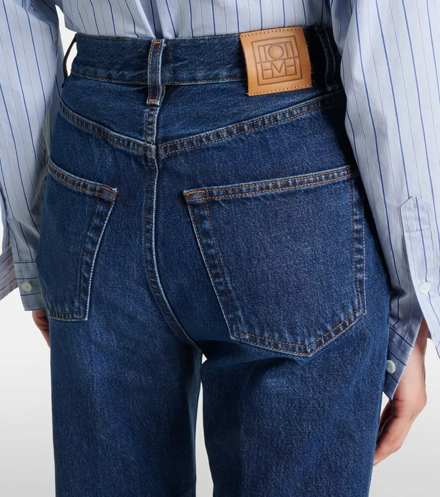 TOTEME High-rise tapered jeans | Thumbnail 4 TOTEME High-rise tapered jeans | Thumbnail 4