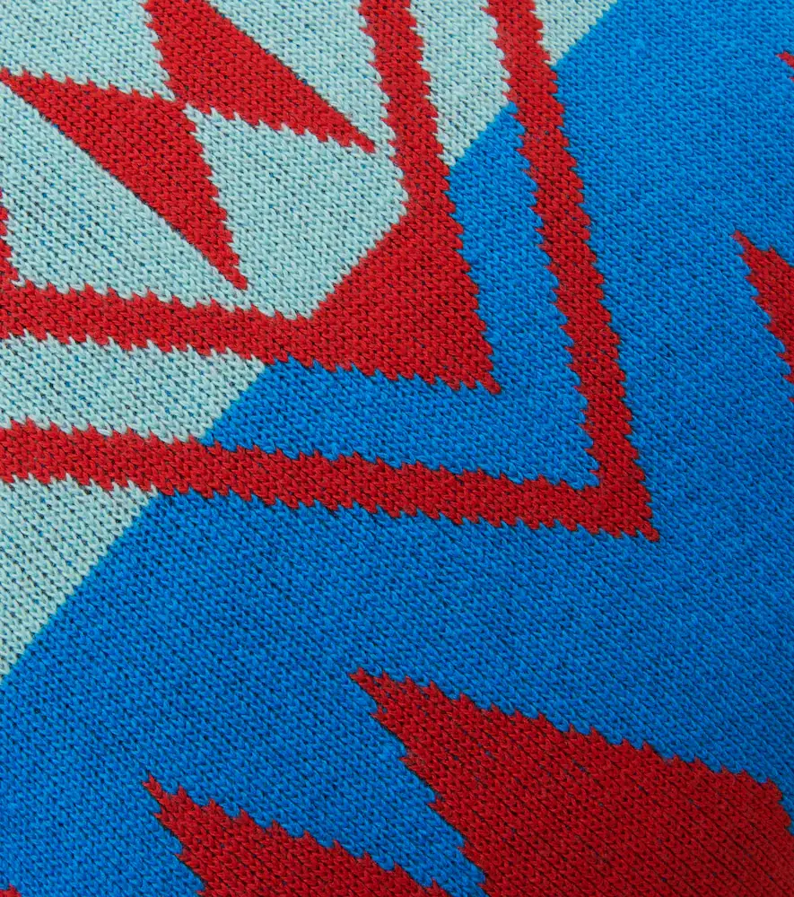Alanui Icon wool-blend jacquard cushion | Thumbnail 3
