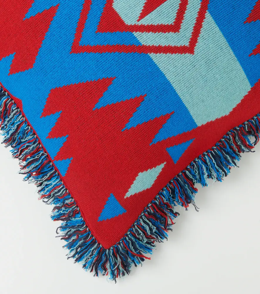Alanui Icon wool-blend jacquard cushion | Thumbnail 4