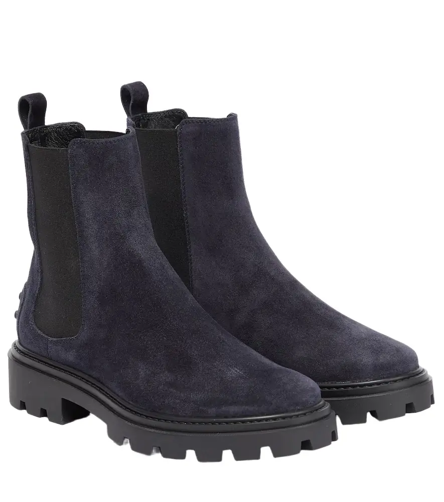 Tod's Suede Chelsea boots