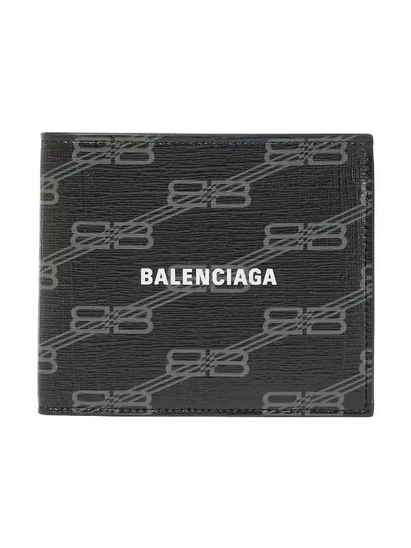 Balenciaga BB leather wallet