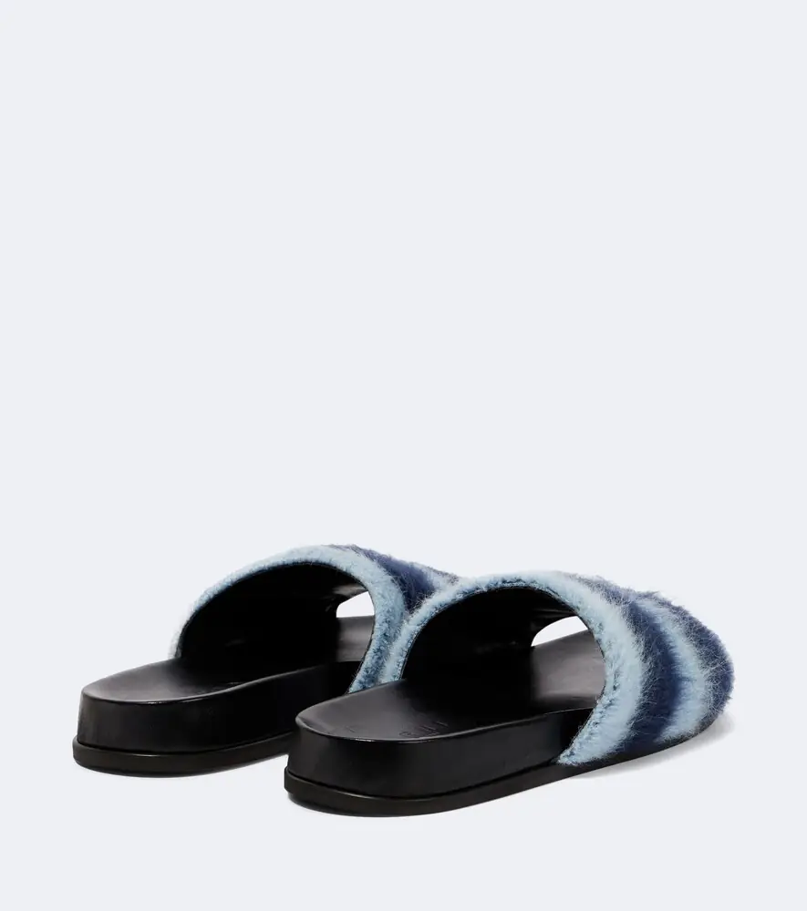 Marni Fussbett striped slides | Thumbnail 2 Marni Fussbett striped slides | Thumbnail 2