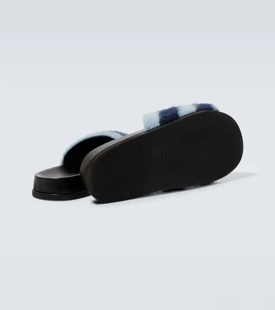 Marni Fussbett striped slides | Thumbnail 4 Marni Fussbett striped slides | Thumbnail 4