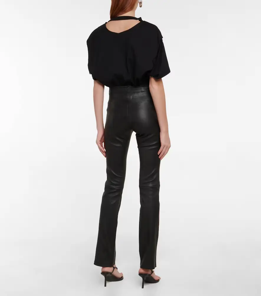 STOULS Cropped leather trousers | Thumbnail 3 STOULS Cropped leather trousers | Thumbnail 3