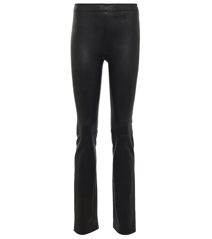 STOULS Cropped leather trousers | Image 1 STOULS Cropped leather trousers | Image 1