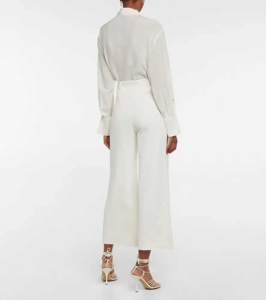 Etro Pleated high-rise cropped pants | Thumbnail 3 Etro Pleated high-rise cropped pants | Thumbnail 3