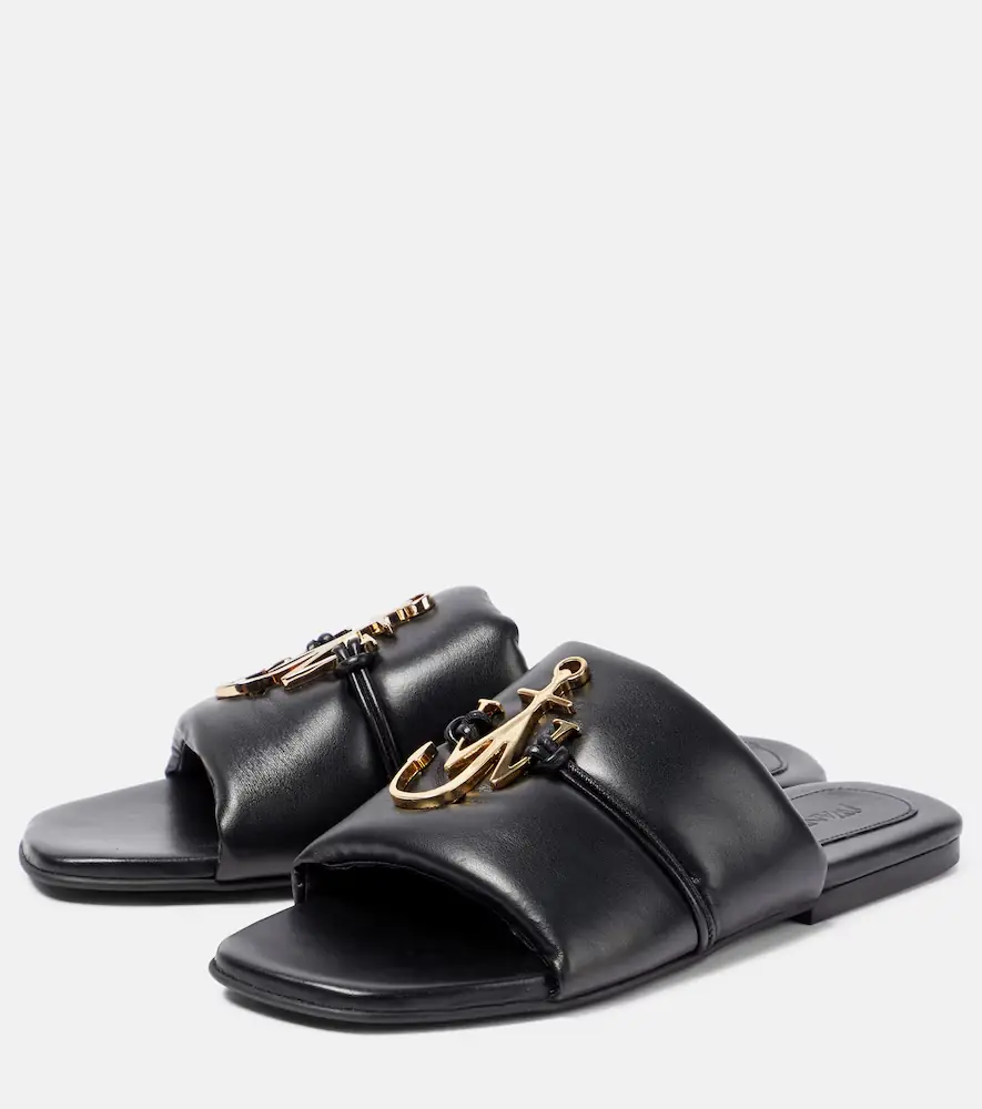 JW Anderson Anchor leather sandals | Thumbnail 4 JW Anderson Anchor leather sandals | Thumbnail 4