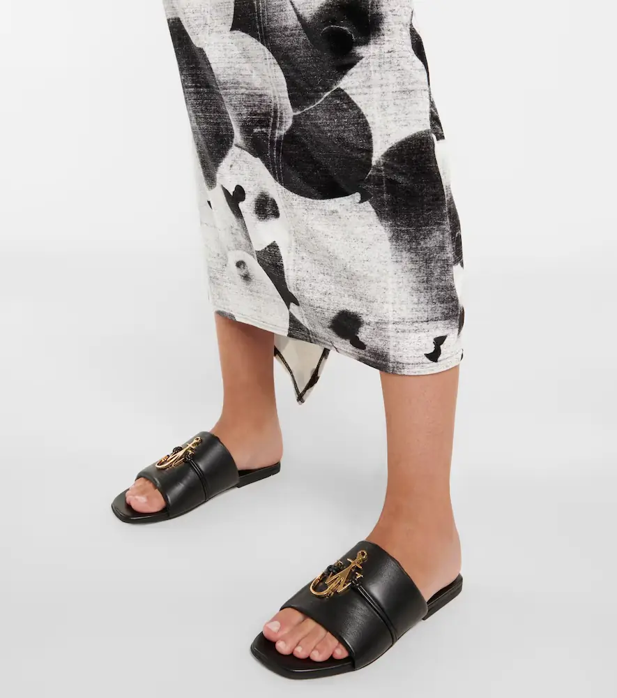 JW Anderson Anchor leather sandals | Thumbnail 6 JW Anderson Anchor leather sandals | Thumbnail 6