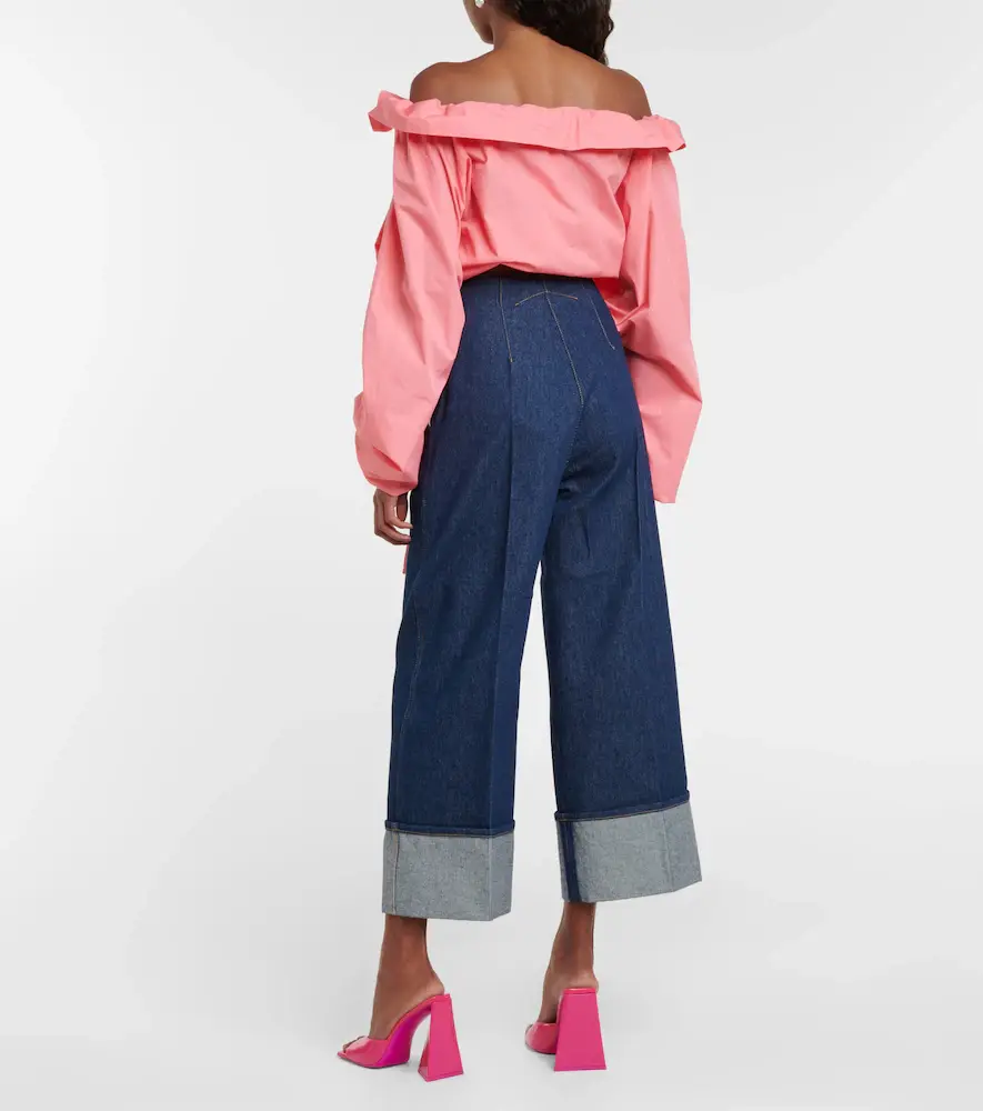 Patou Mid-rise wide-leg jeans | Thumbnail 3 Patou Mid-rise wide-leg jeans | Thumbnail 3