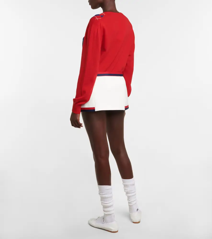 Miu Miu Low-rise jersey miniskirt | Thumbnail 3 Miu Miu Low-rise jersey miniskirt | Thumbnail 3
