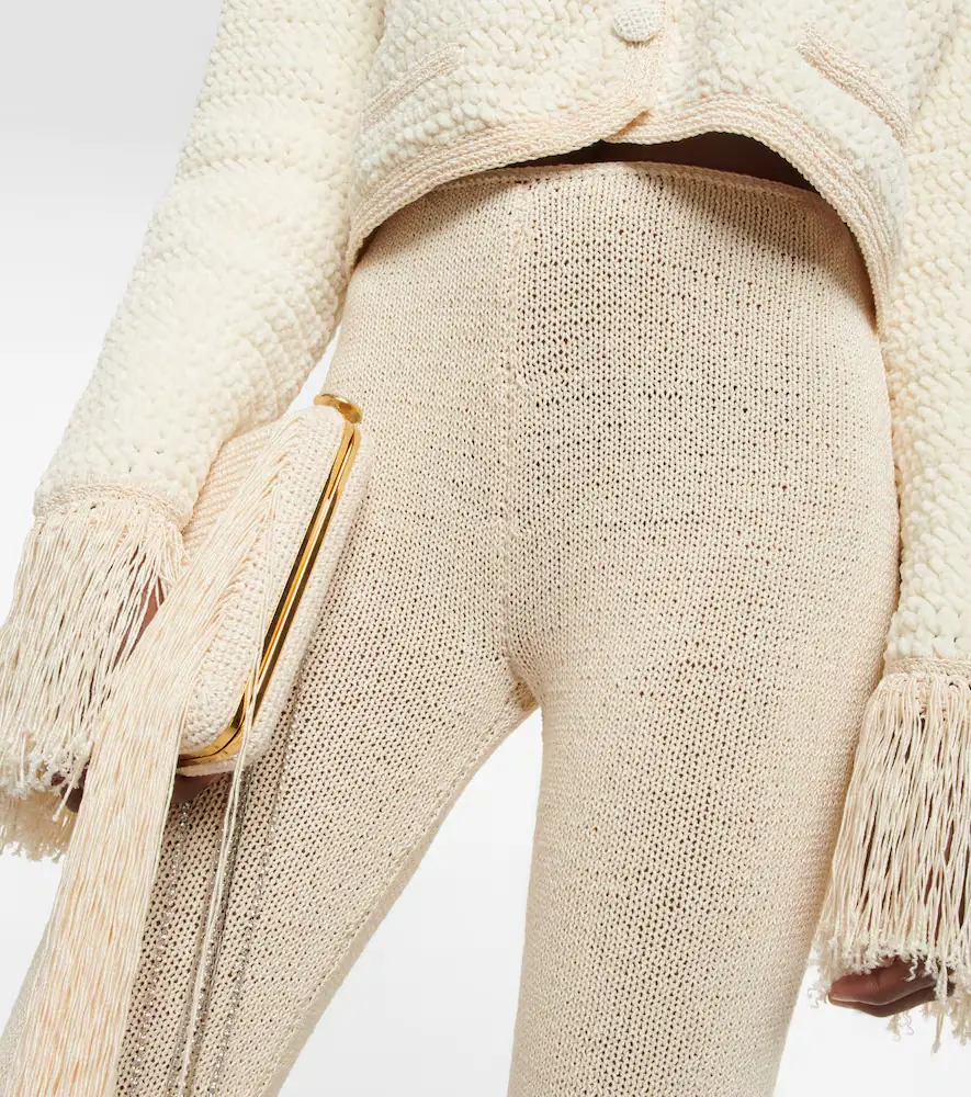 Magda Butrym Crochet high-rise slim pants | Thumbnail 4