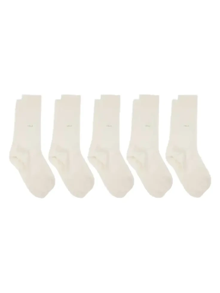 Set of 5 pairs of socks Set of 5 pairs of socks