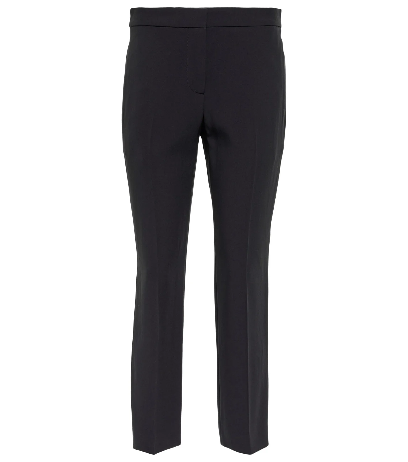 Mid-rise slim crêpe pants Mid-rise slim crêpe pants