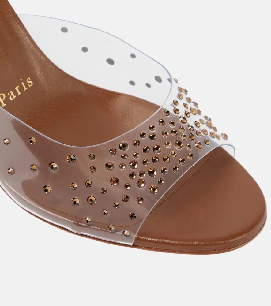 Christian Louboutin Nudes Degramule embellished mules | Thumbnail 2 Christian Louboutin Nudes Degramule embellished mules | Thumbnail 2