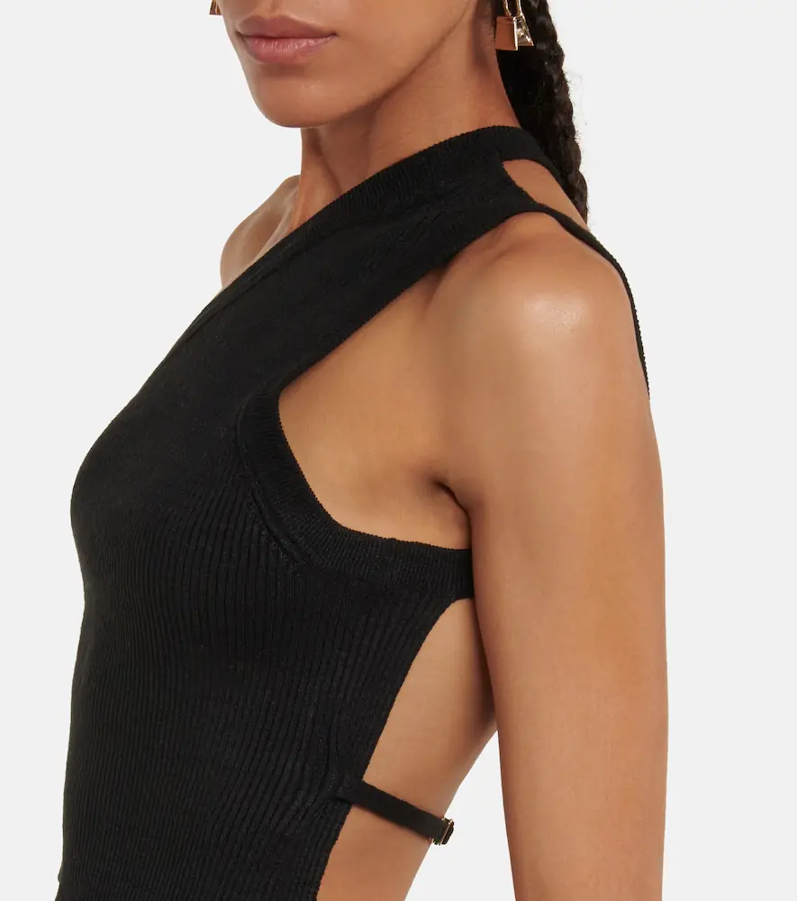 Jacquemus La Maille Ascu cropped linen-blend top | Thumbnail 5 Jacquemus La Maille Ascu cropped linen-blend top | Thumbnail 5