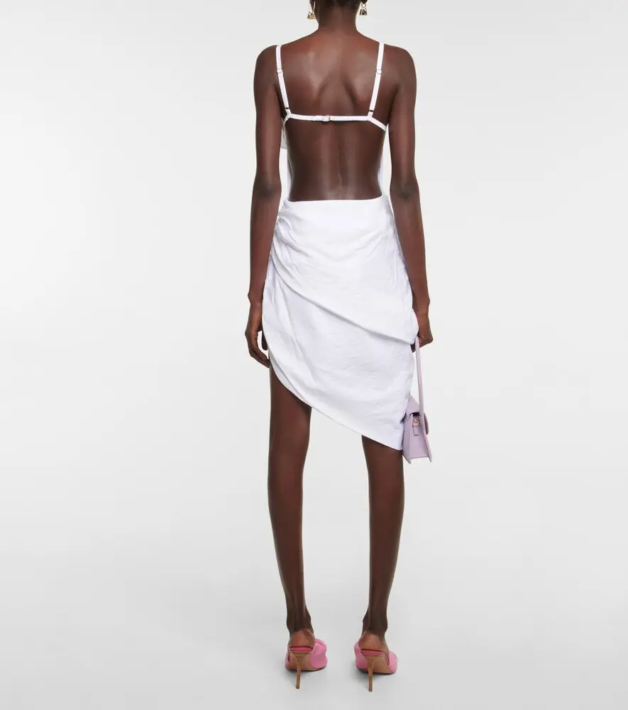 Jacquemus La Robe Saudade voile minidress | Thumbnail 4 Jacquemus La Robe Saudade voile minidress | Thumbnail 4