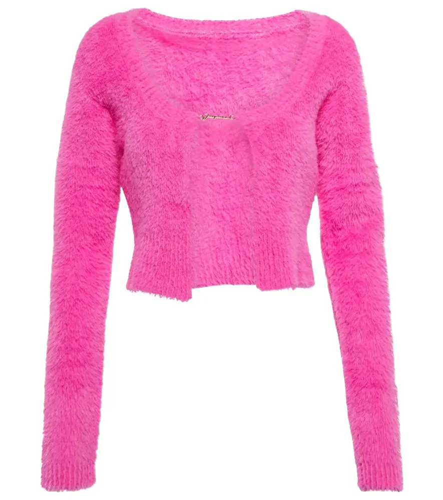 Jacquemus La Maille Neve cropped cardigan