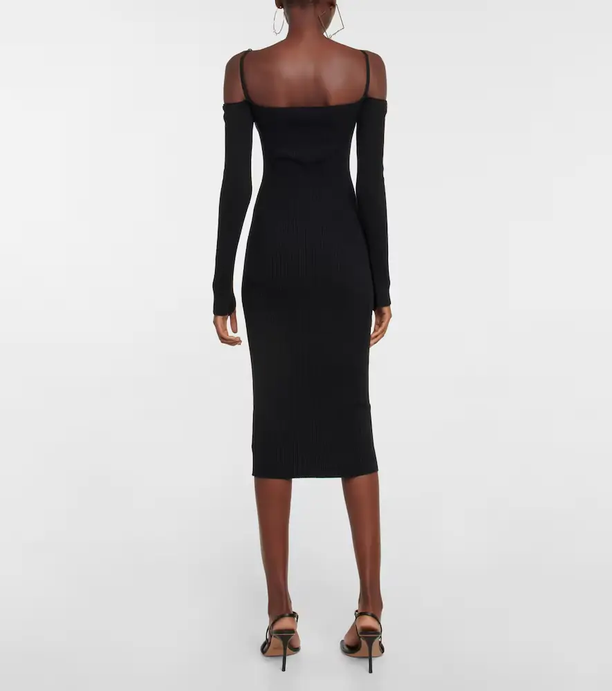 Jacquemus La Robe Sierra midi dress | Thumbnail 4