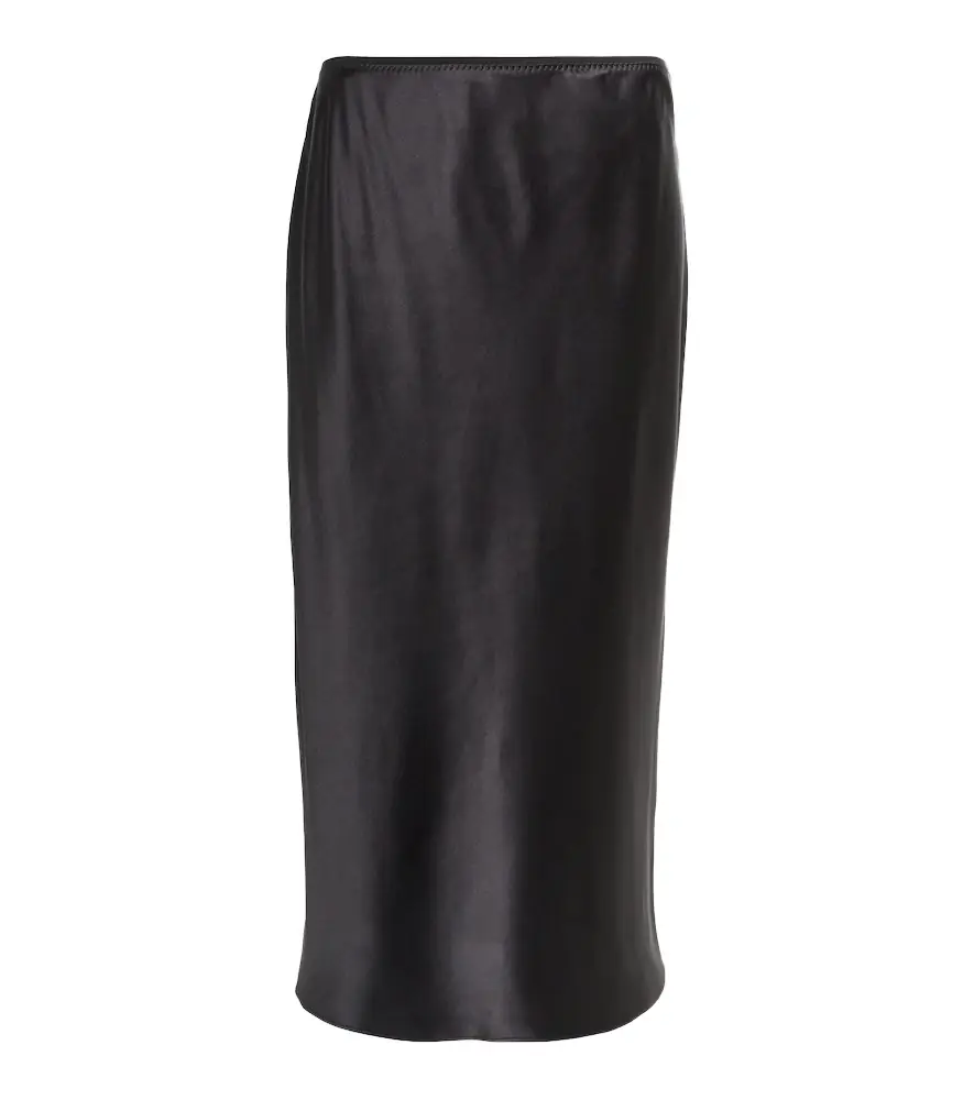 Joseph Isaak silk satin midi-skirt | Image 1 Joseph Isaak silk satin midi-skirt | Image 1