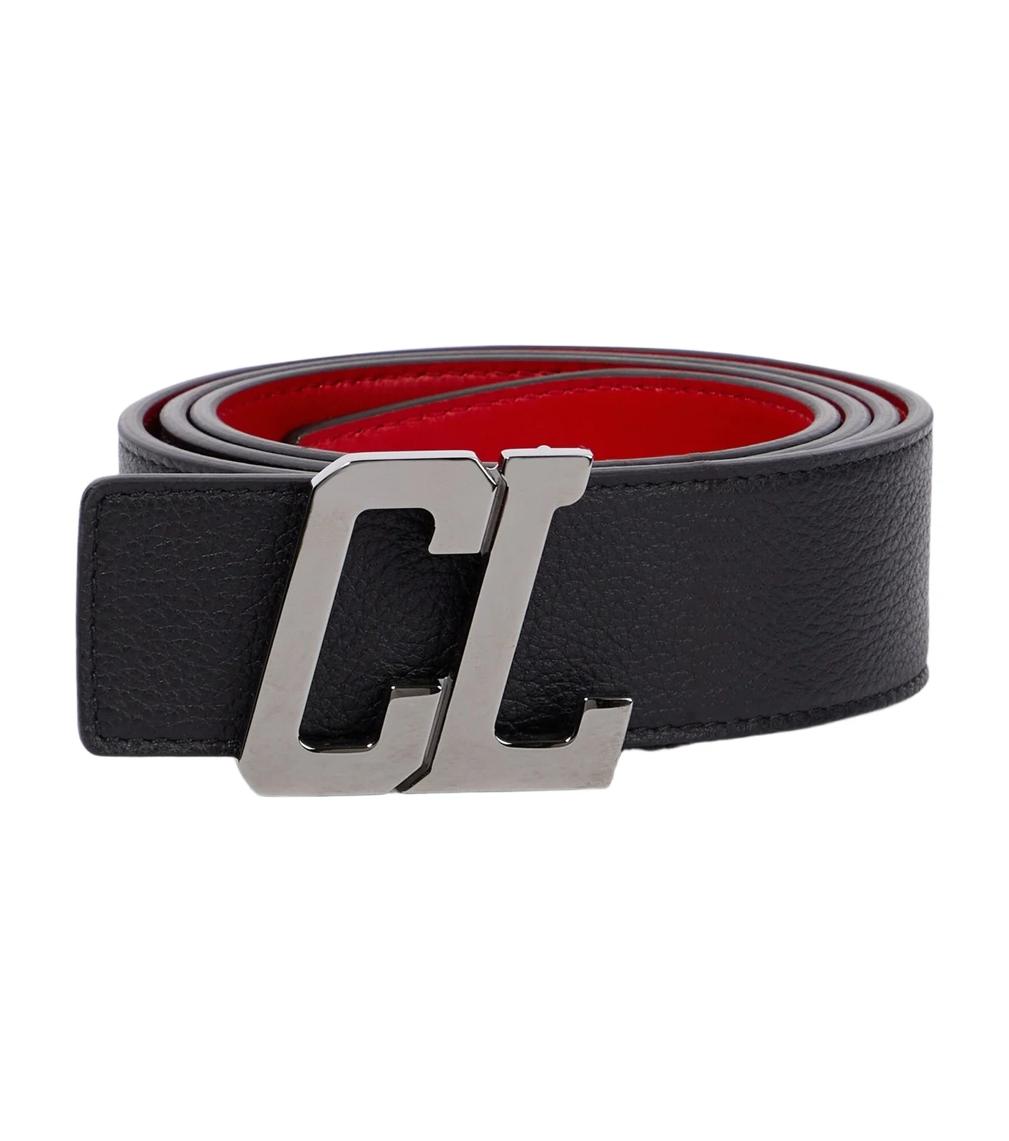 CL logo reversible leather belt CL logo reversible leather belt