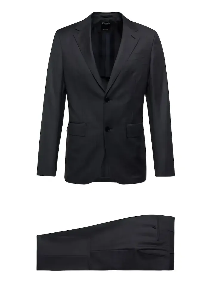 Zegna Single-breasted virgin wool suit